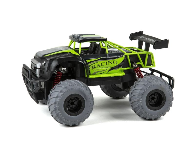 TEC-TOY Monster Truck Hot Racing Grün, 1:14 Akku-Betriebenes RC Off-Road Auto für Kinder ab 6 Jahren