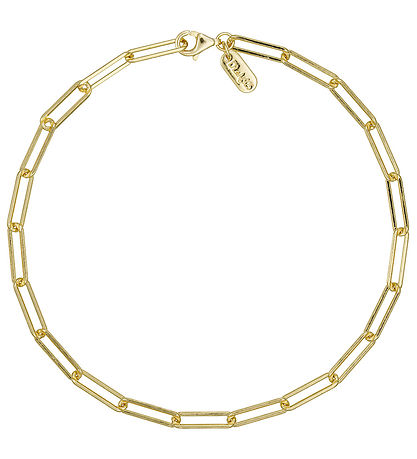 Design Letters Armband - Grob Square - Large - 18 Karat Gold