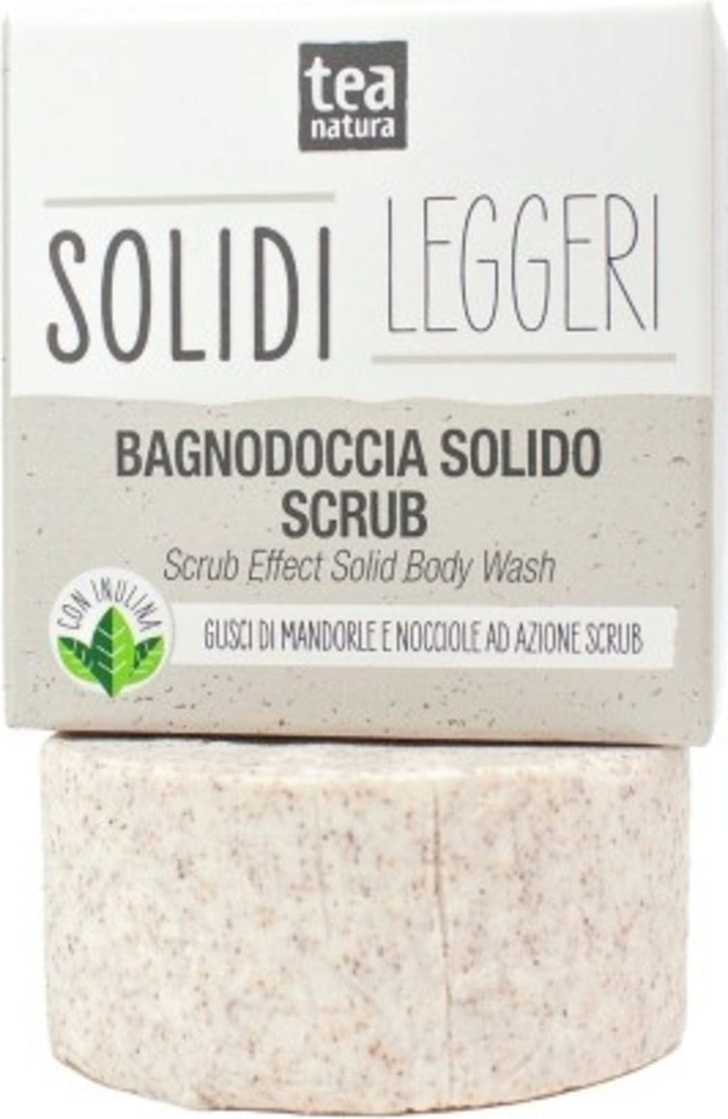 TEA Natura  Solidi Leggeri 2in1 Duschbad & Peeling, 65 g