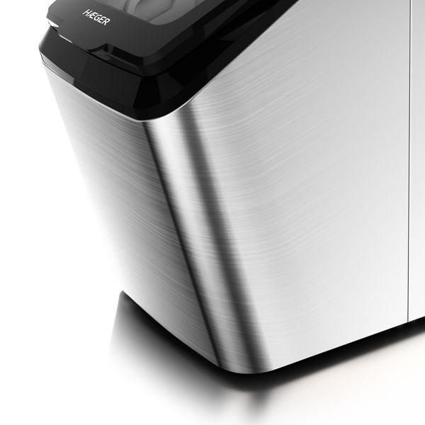 Haeger Frozen Pro Máquina de Fazer Cubos de Gelo Portátil 15Kg/24h 135W