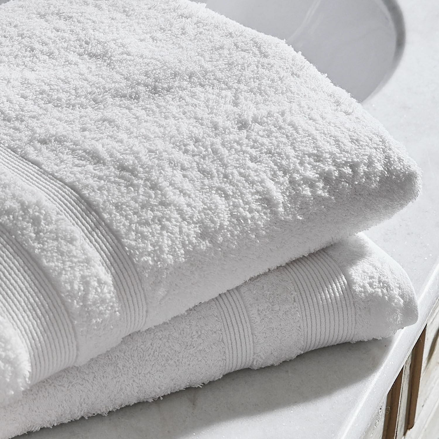 Badetuch 2er Set Bourogne weiß
