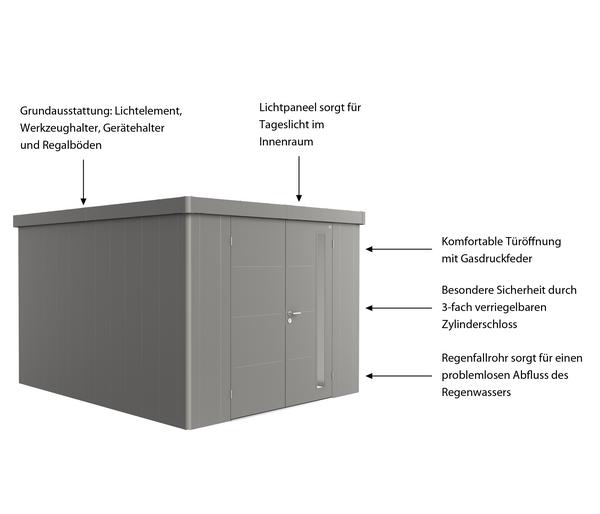 Biohort Gerätehaus Neo 4C, ca. B292/H222/T348