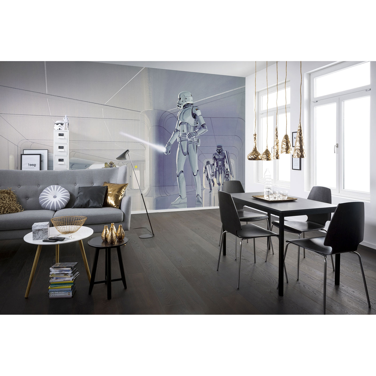 Vlies-Fototapete STAR WARS CLASSIC STORMTROOPER - 500x250 cm
