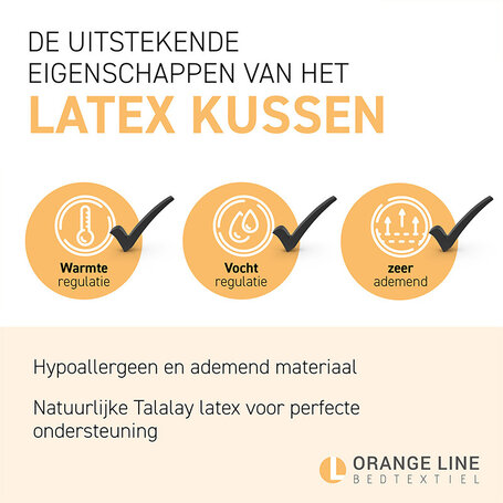 Hoofdkussen Hotel - Latex