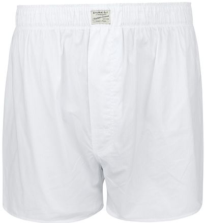 Steppin' Out Boxershort Solid Poplin Wit SM1601.0030-9000 kopen
