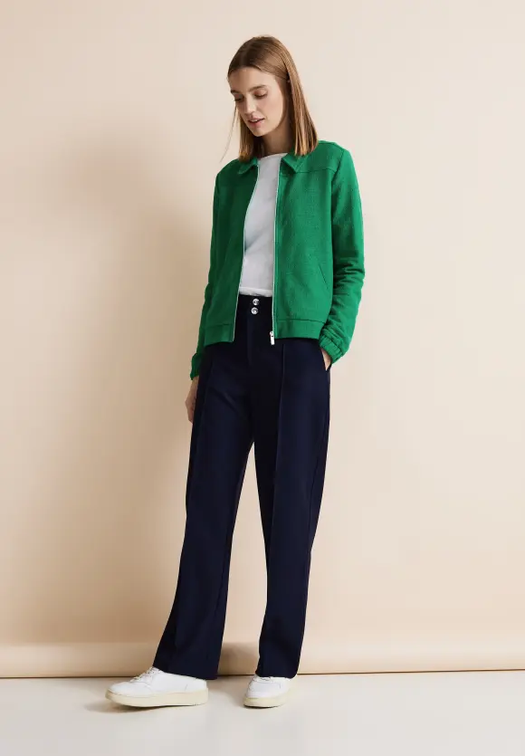 Struktur Shirtjacke - fresh spring green