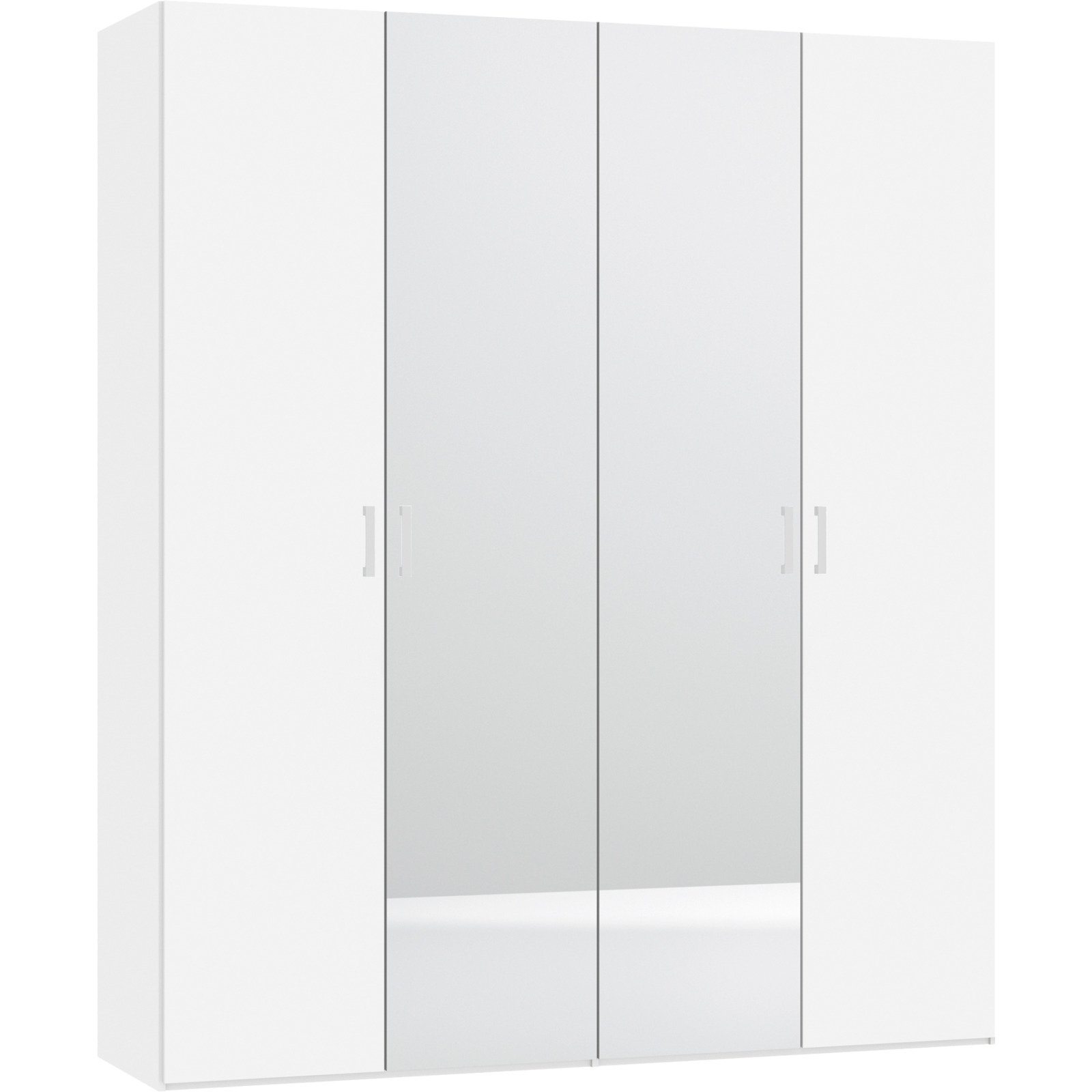Drehtürenschrank Schweizer 202.5 x 236 x 58.5 cm