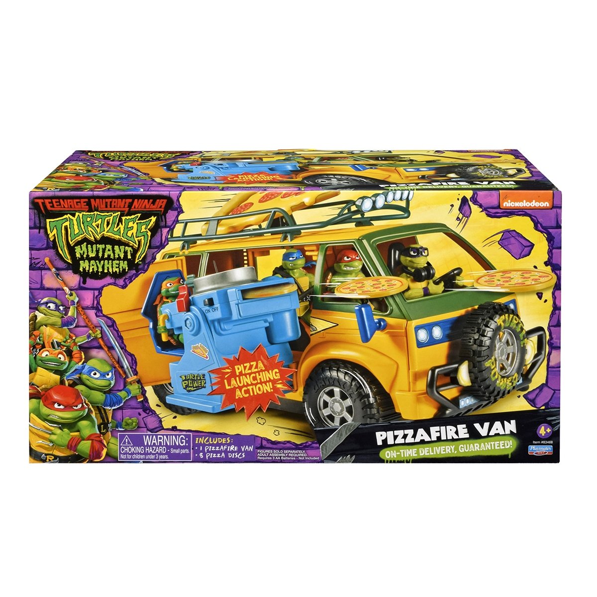 Camion pizza de combat Tortues Ninja