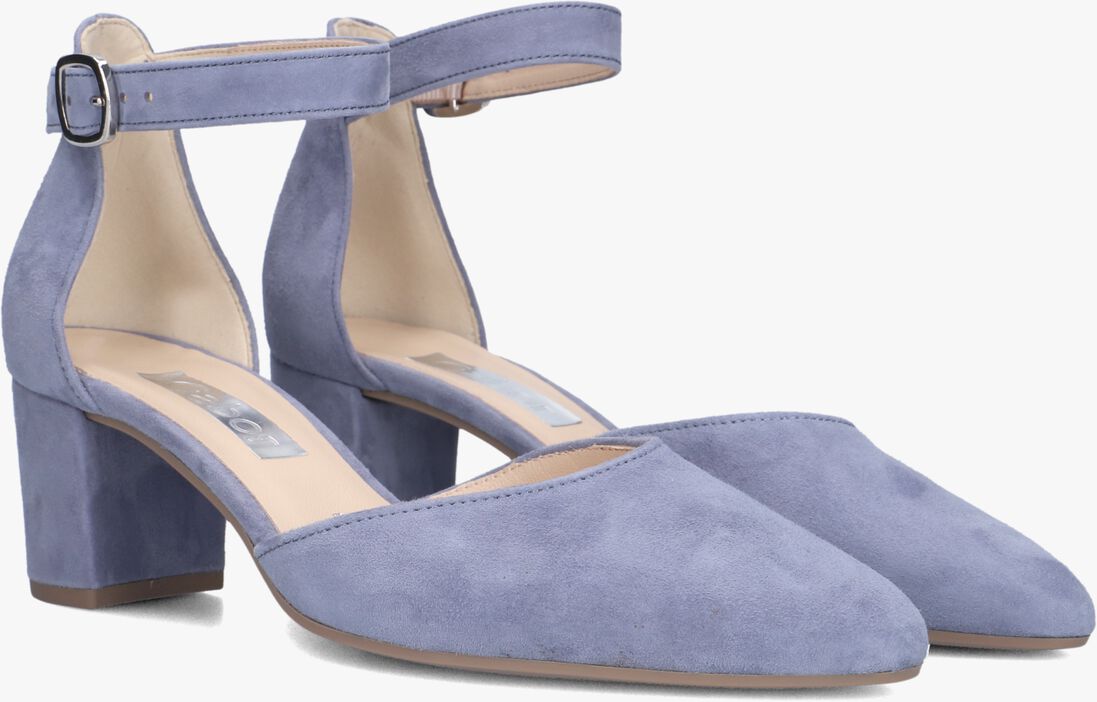 blauwe gabor sandalen met hak 340