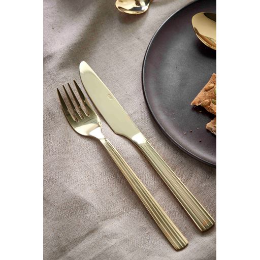 RAW Bestiksæt, Champagne Guld, 16 Dele