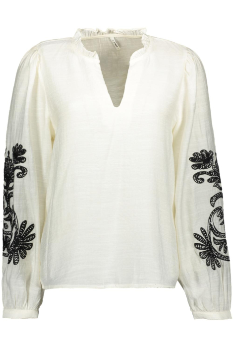 Only witte dames blouse