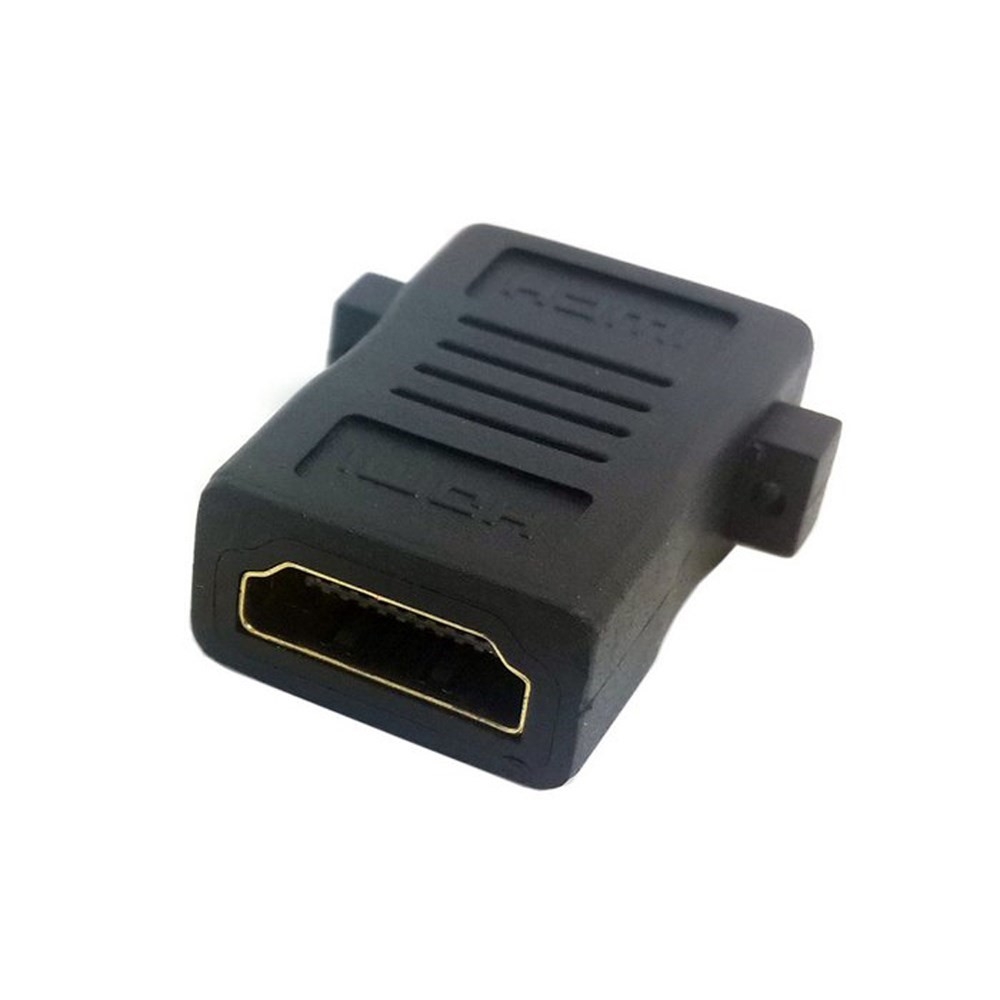 HDMI Kupplung Adapter Verlängerung (Buchse auf Buchse) - Schwarz
