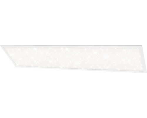 LED-paneel plafondlamp, dimbaar, 36W, 3800 lm, CCT 3000-6500 K, 119,5 x 29,5 cm, wit, met afstandsbediening en sterrenhemeleffect