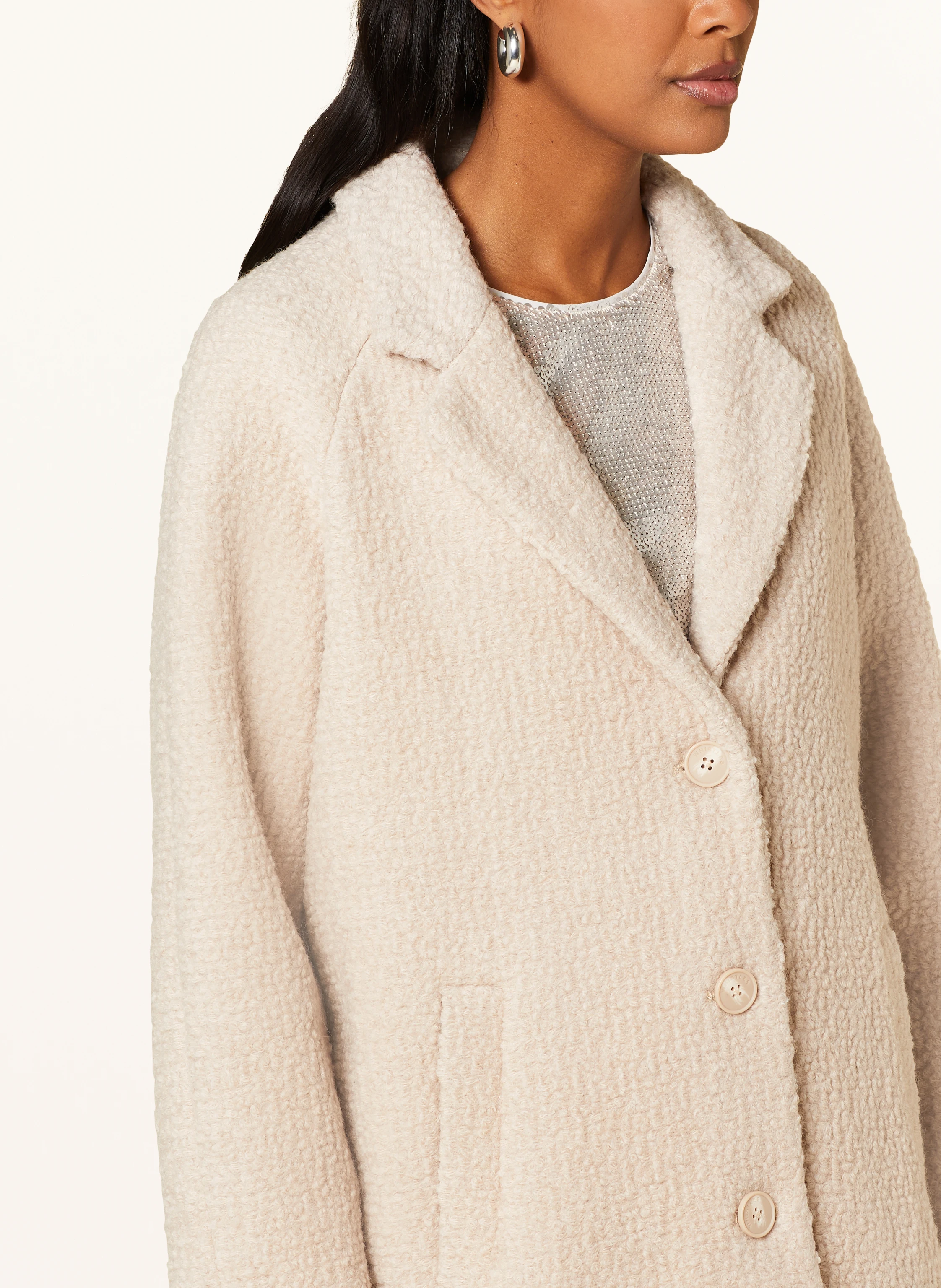 WHISTLES Wollmantel