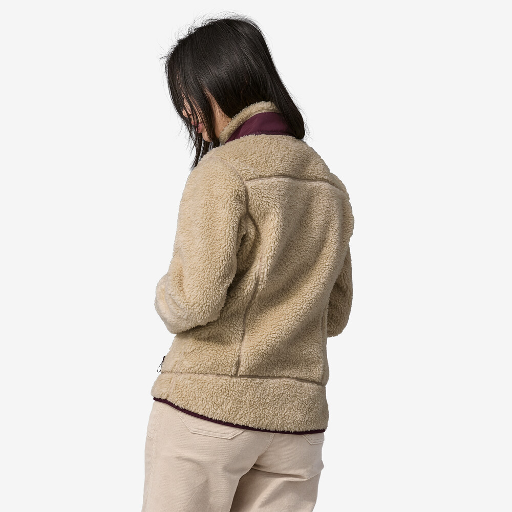 Klassische Retro-X Fleecejacke für Damen