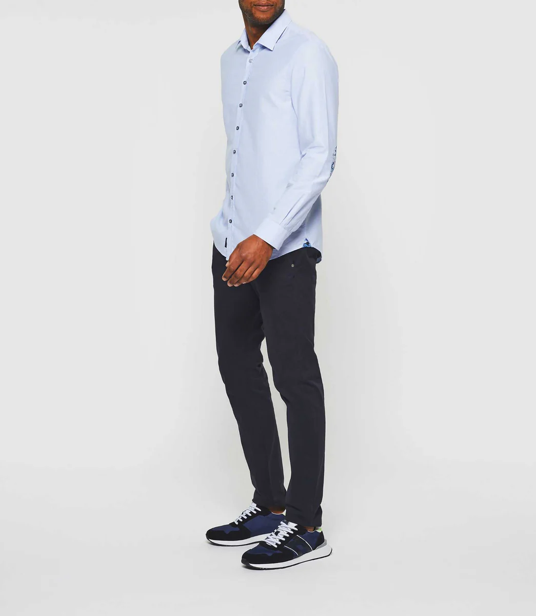 Chemise casual bleu ciel 