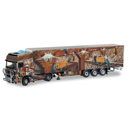 Herpa - DAF XF 95 SSC Kühlkoffer-SattelzugHerpa präsentiert Weltgeschichte Nr.2