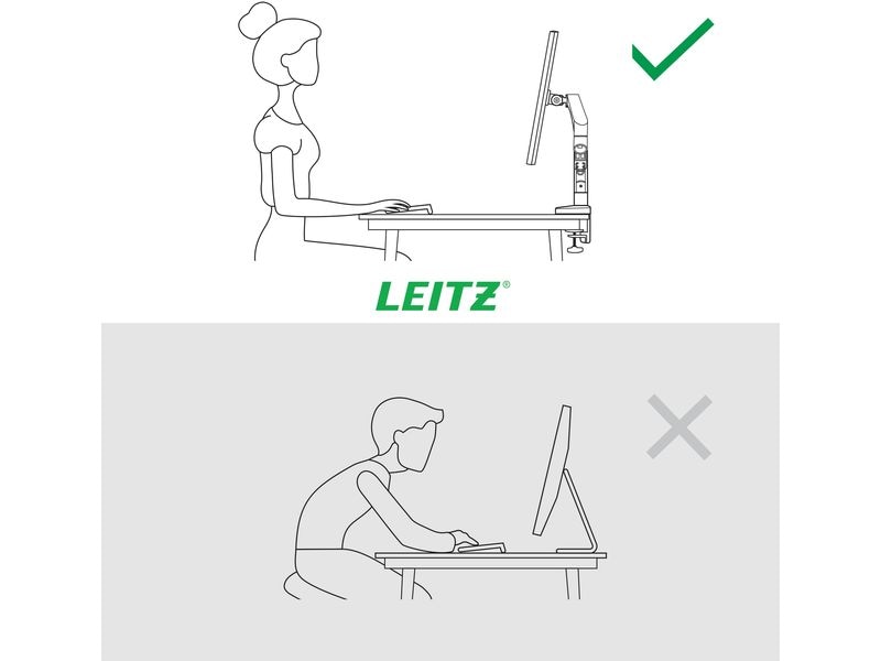 Leitz Ergo Single Monitorarm Single Monitorarm