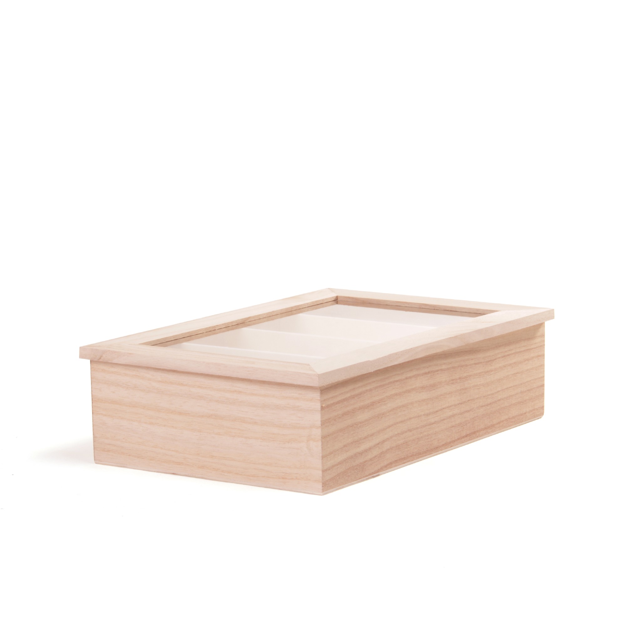 Sortierkasten 'Harbin', mit 4 Fächern, L 21 cm, B 32 cm, H 9 cm von fischer's lagerhaus