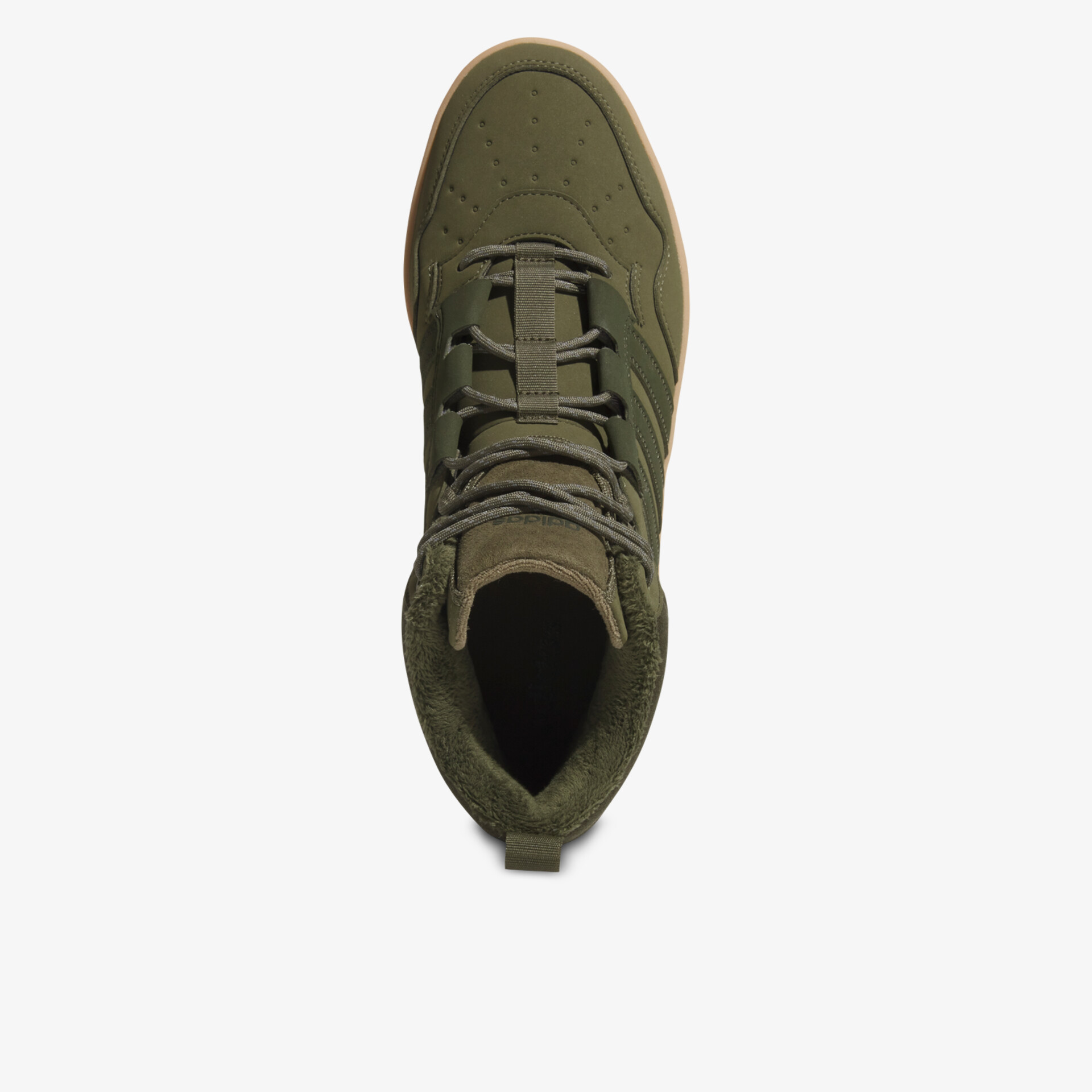 adidas HOOPS 4.0 MID WINTERIZED Herren Sneaker High olive