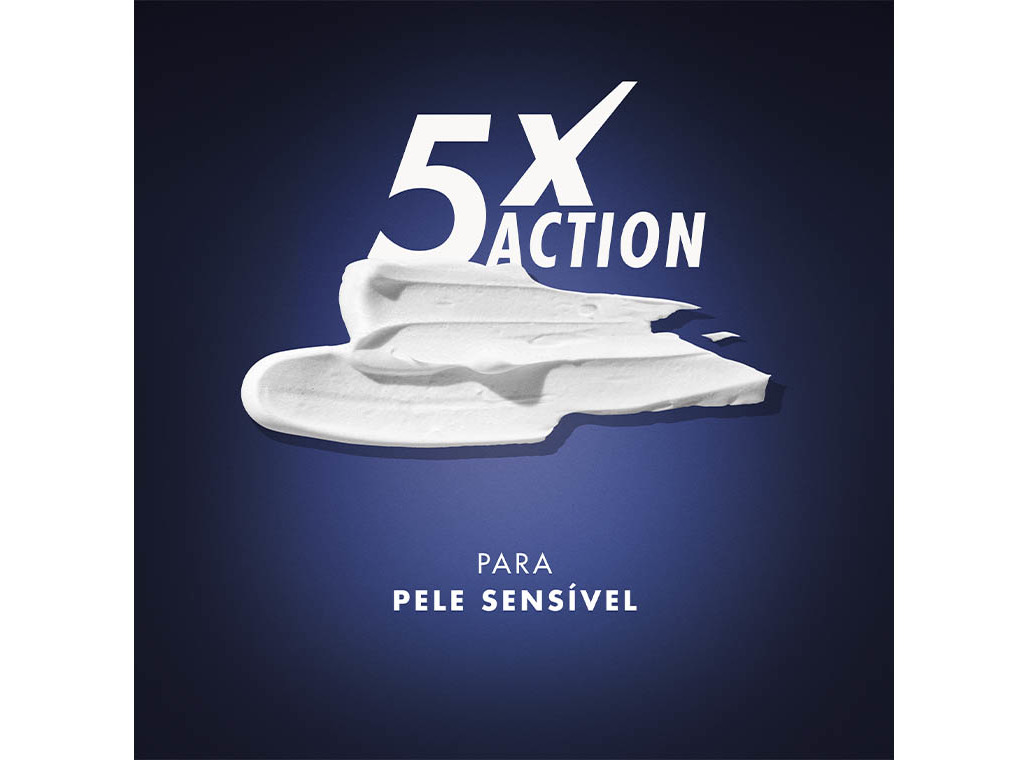 ESPUMA DE BARBEAR FUSION PELE SENSIVEL GILLETTE 250 ML