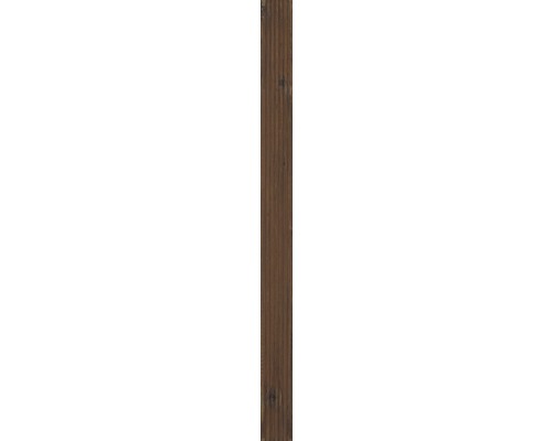 Vlonderplank van grenenhout, drukgeïmpregneerd, massief profiel, gegroefd/messing en groef, 28x145x3000 mm, donkerbruin