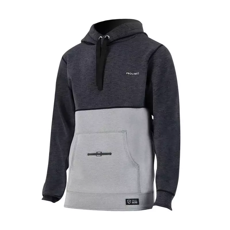 Sweat néoprène PROLIMIT Loosefit Hoodie Mercury Black/Grey