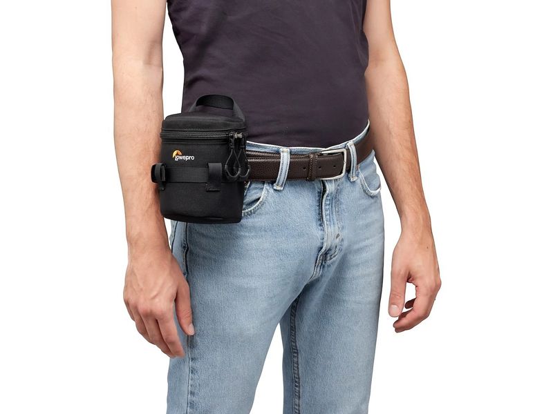 Lowepro Objektivtasche ProTactic LCS 9 x 13 III Gepolsterte Tasche mit Zurrgurt für Objektive mit bis zu 9 cm Durchmesser und 13 cm Länge
