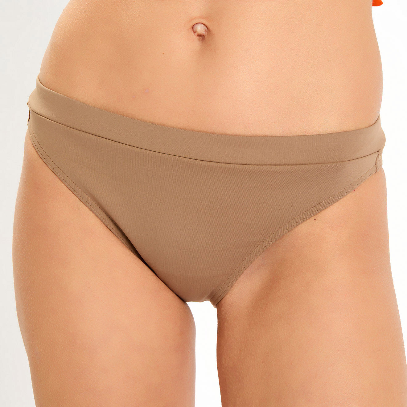 Iodus Bas de maillot de bain culotte Essentiels beige foncé