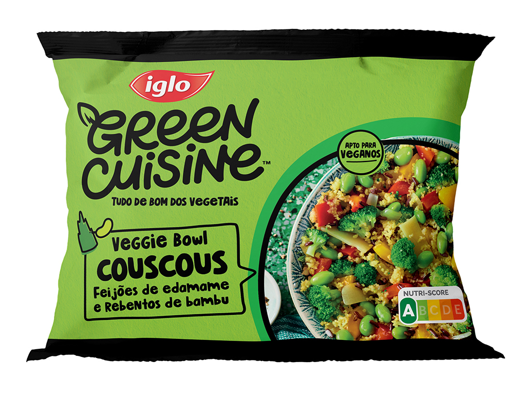 VEGGIE BOWL IGLO GREEN CUISINE COUSCOUS E EDAMAME 350G