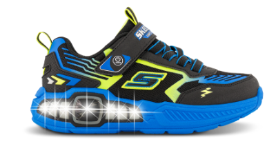 Skechers S-Lights Light Storm 3.0 Sneaker Blå 400151L (27-36)