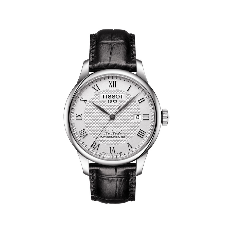 Montre Tissot homme automatique cuir noir