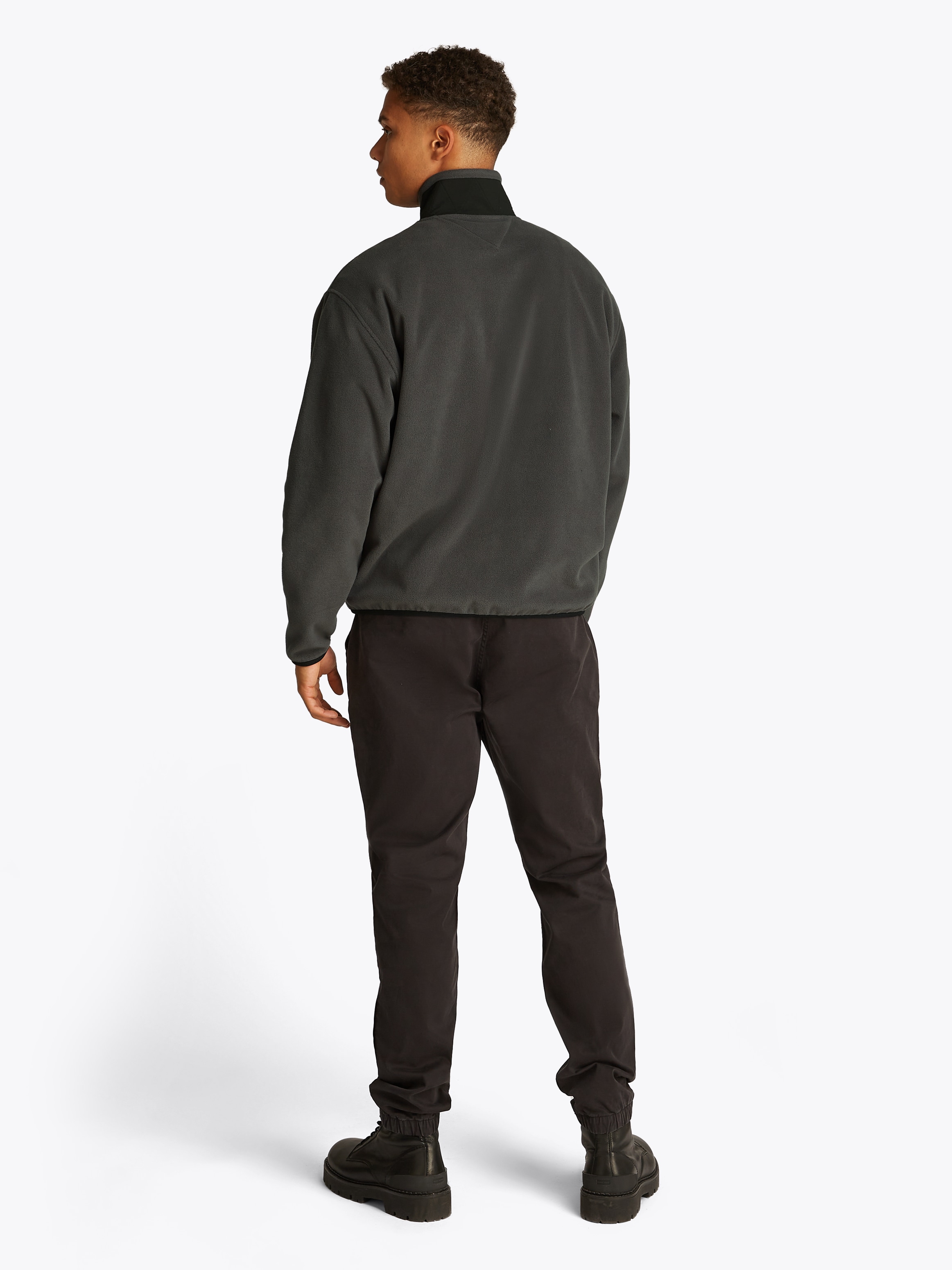 Tommy Jeans Plus Fleecejacke »TJM RLX FZ POLAR FLEECE EXT« Grosse Grössen