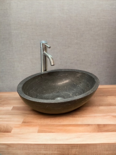 B-Stone Taurus Wastafel 50x38cm natuursteen
