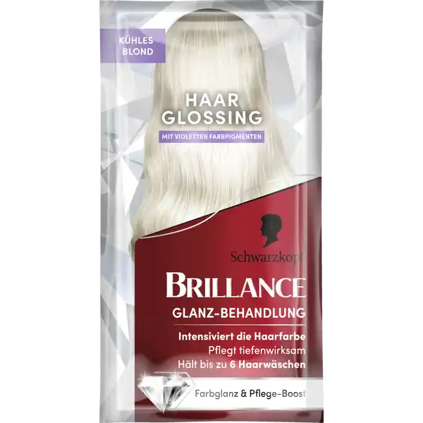 Haar Glossing Kühles Blond