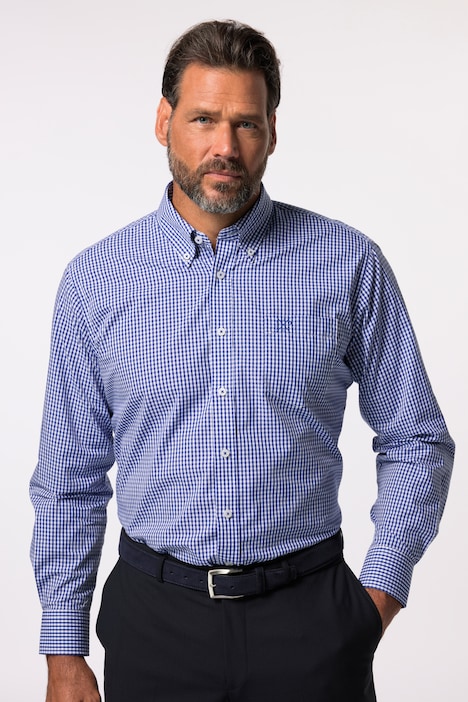 Hemd, Business, Vichy-Karo, bis 8XL, Comfort Fit, EasyCare