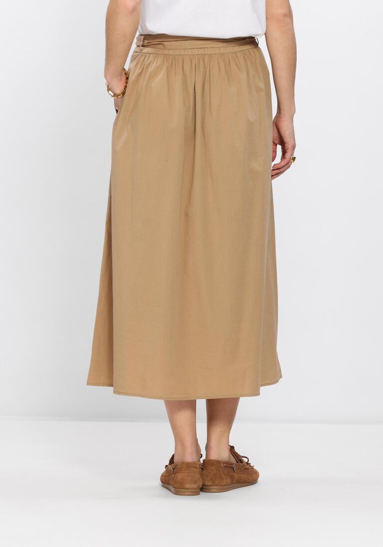 bruine penn & ink maxirok skirt