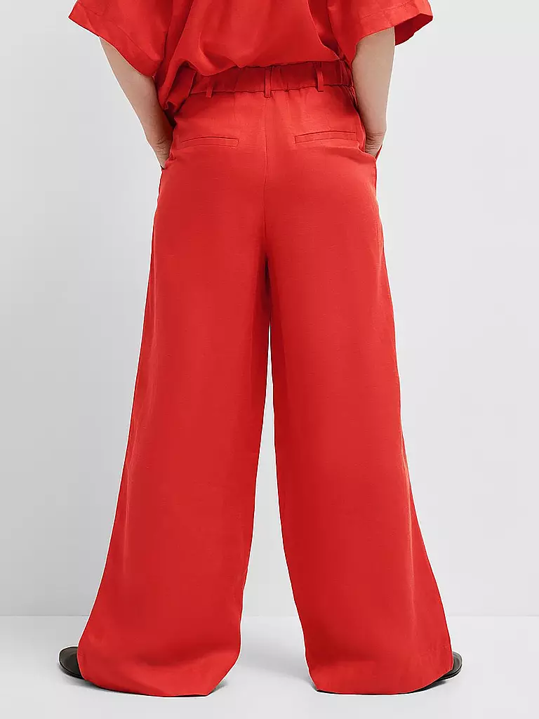 SELECTED FEMME Marlenehose SLFLYRA rot