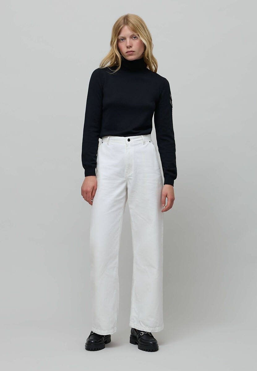 IKKS<br>Calças jeans largas