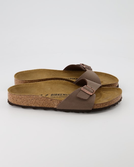 Birkenstock Madrid Pantoletten in Braun