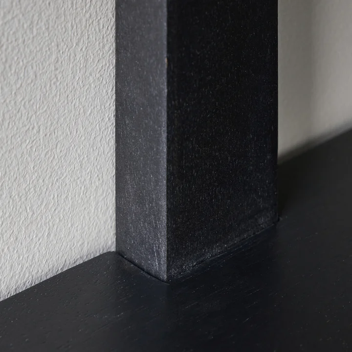 House Doctor - Set Regal, Mangobaumholz, schwarz