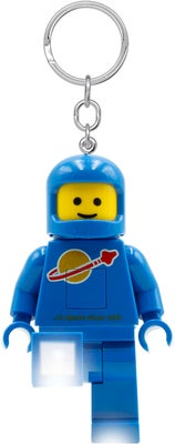 LEGO® Ikonisk Romfarer Nøkkelring med LED-lys, Blå