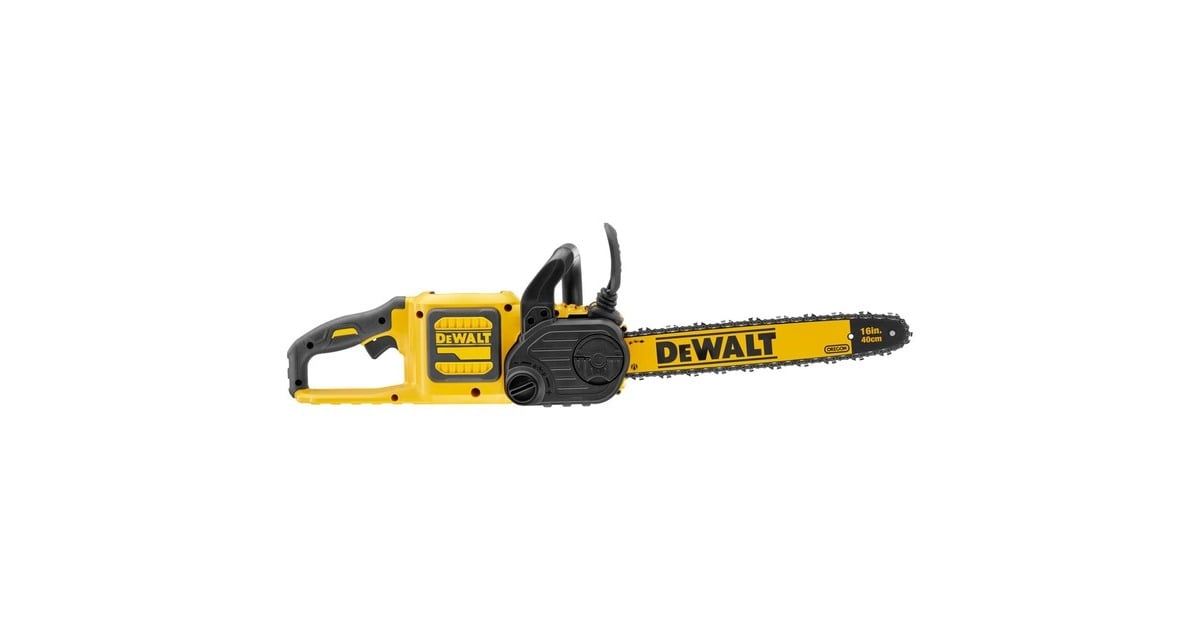 DEWALTDCM575N-XJ 54V XR FLEXVOLT Kettingzaag 40cm  (Geel/zwart, Accu en oplader niet inbegrepen)