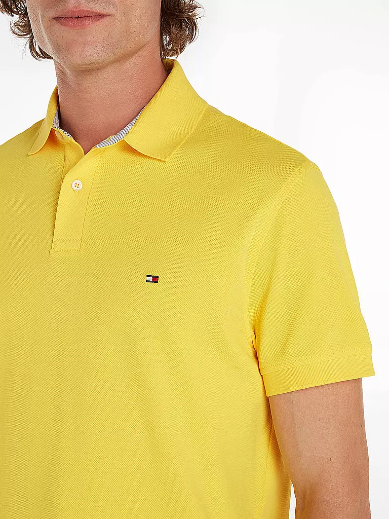 TOMMY HILFIGER Poloshirt gelb