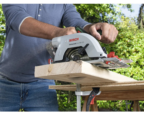 Bosch UniversalCirc 18V-53 accu cirkelzaag, zonder accu en lader