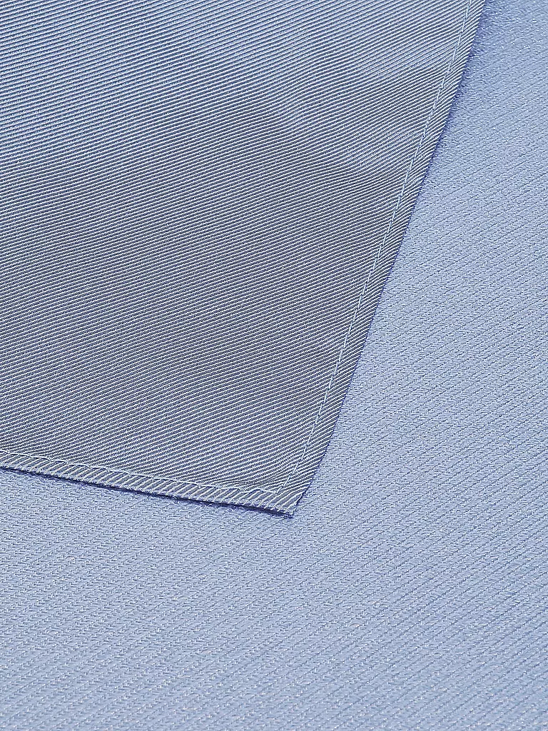 SEIDENFALTER Stecktuch blau