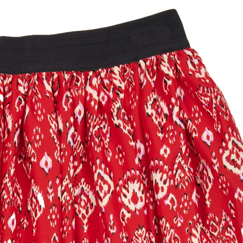 Only - KOGELEME AOP MIDI SKIRT - Rose