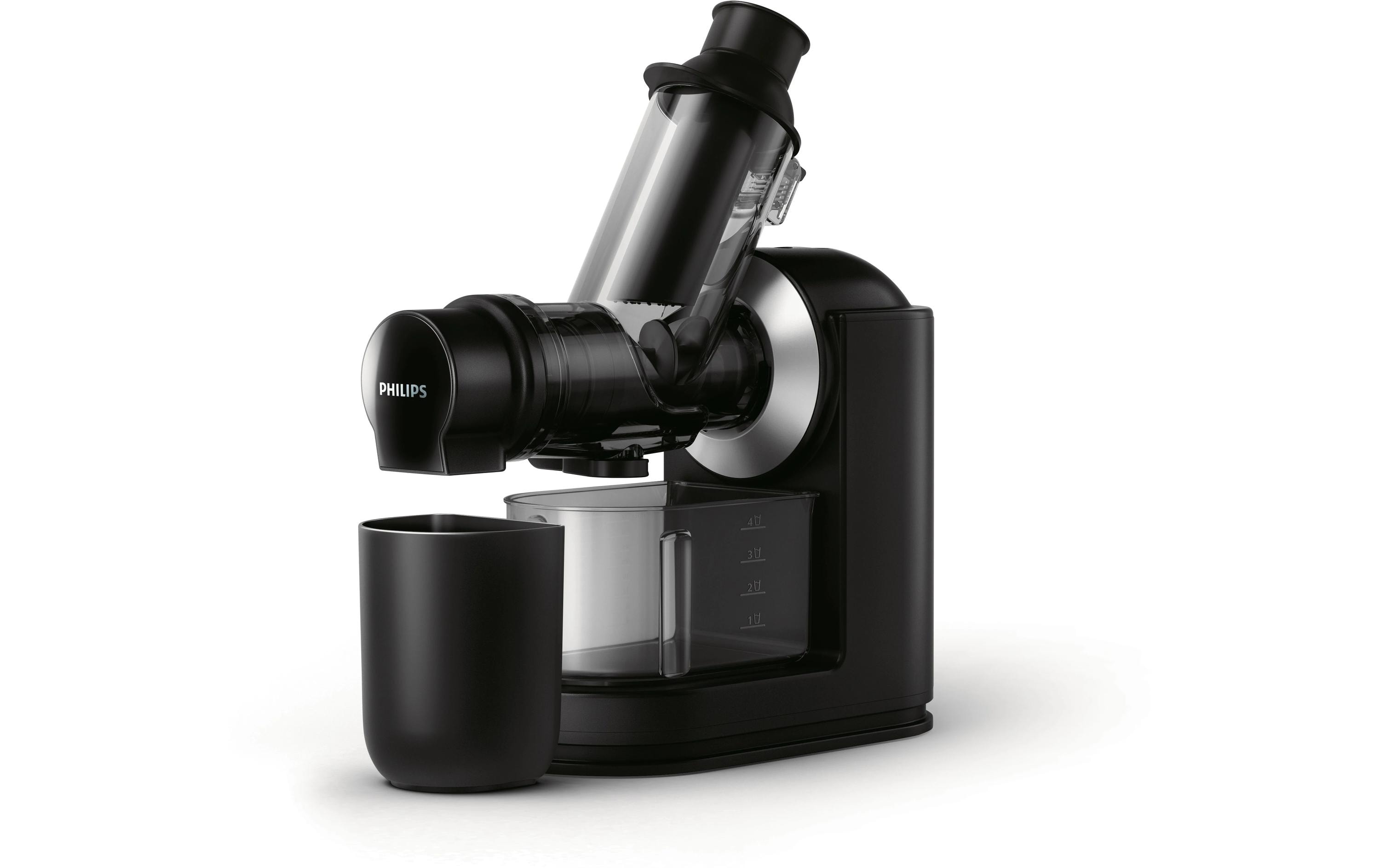 Slow Juicer Viva Collection HR1889/70 Schwarz/Silber<br>Entsafter