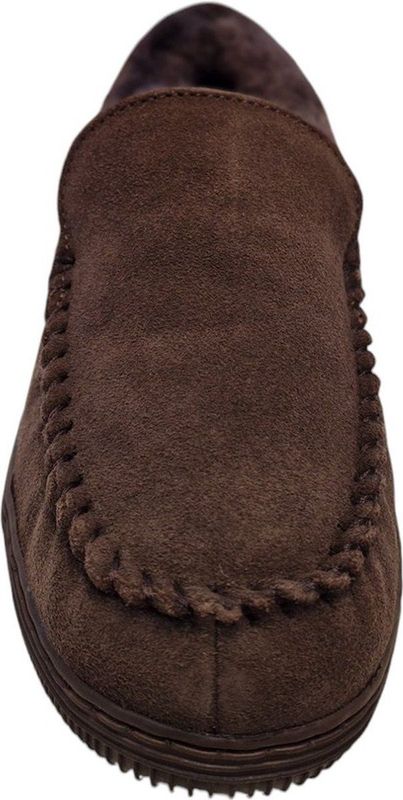 Rohde - Pantoffel Gevoerd - 7160-72 Mokka - Veloursleder
