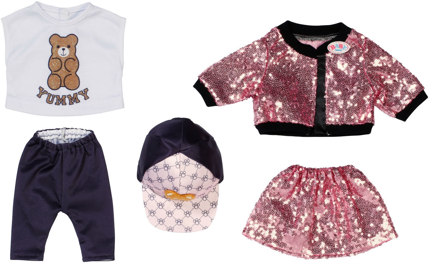 Baby Born Puppenkleidung »Glam Outfit, 43 cm« mit Kleiderbügel